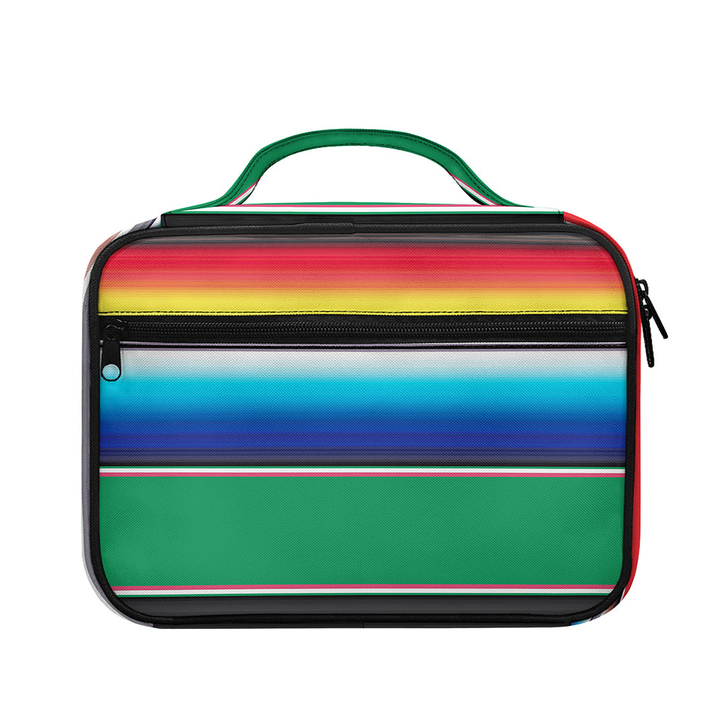 Mexican Striped Blanket Pattern Print Briefcase Bible Bag