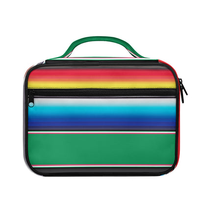 Mexican Striped Blanket Pattern Print Briefcase Bible Bag
