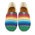 Mexican Striped Blanket Pattern Print Casual Shoes