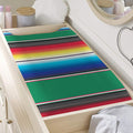 Mexican Striped Blanket Pattern Print Changing Pad Cover