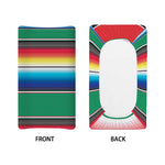 Mexican Striped Blanket Pattern Print Changing Pad Cover