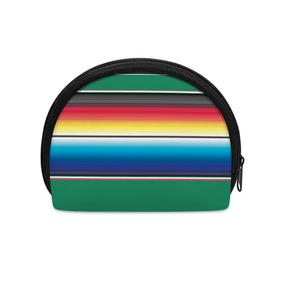 Mexican Striped Blanket Pattern Print Coin Purse