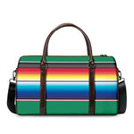 Mexican Striped Blanket Pattern Print Duffle Bag