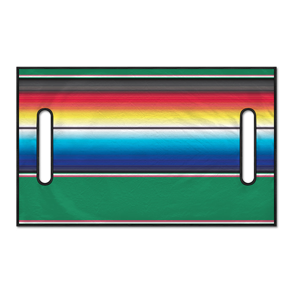 Mexican Striped Blanket Pattern Print Golf Cart Seat Cover