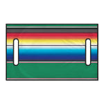 Mexican Striped Blanket Pattern Print Golf Cart Seat Cover