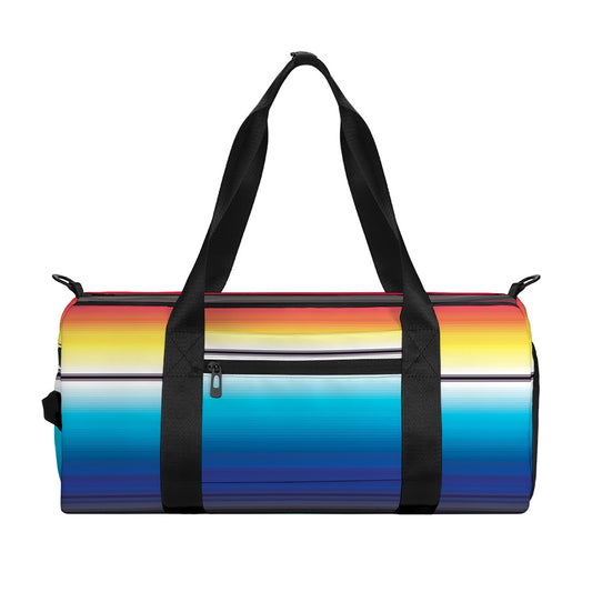 Mexican Striped Blanket Pattern Print Gym Bag