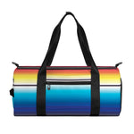Mexican Striped Blanket Pattern Print Gym Bag