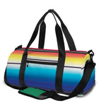 Mexican Striped Blanket Pattern Print Gym Bag