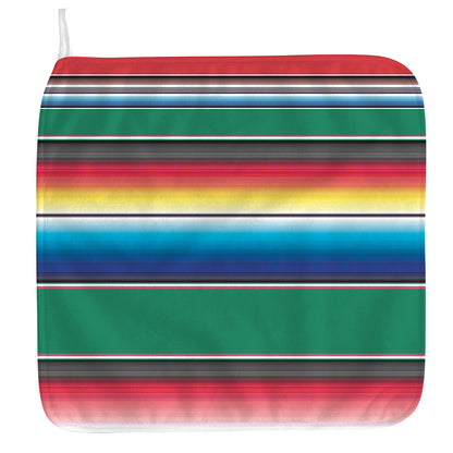 Mexican Striped Blanket Pattern Print Hand Towel