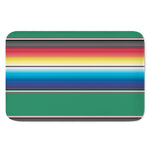 Mexican Striped Blanket Pattern Print Indoor Door Mat