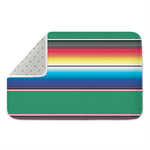 Mexican Striped Blanket Pattern Print Indoor Door Mat