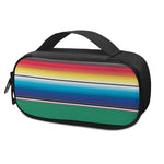 Mexican Striped Blanket Pattern Print Insulin Cooler Travel Case