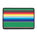 Mexican Striped Blanket Pattern Print Kitchen Mat