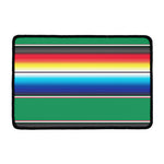 Mexican Striped Blanket Pattern Print Kitchen Mat