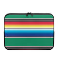 Mexican Striped Blanket Pattern Print Laptop Sleeve