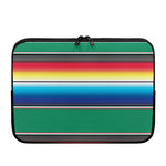 Mexican Striped Blanket Pattern Print Laptop Sleeve