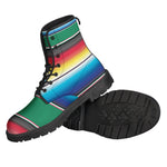 Mexican Striped Blanket Pattern Print Backpack