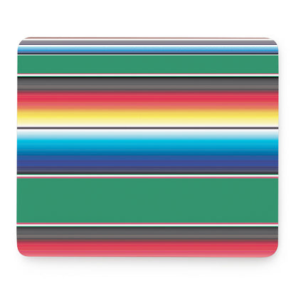 Mexican Striped Blanket Pattern Print Mouse Pad