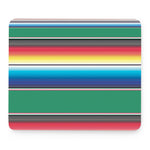 Mexican Striped Blanket Pattern Print Mouse Pad