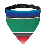 Mexican Striped Blanket Pattern Print Over The Collar Dog Bandana