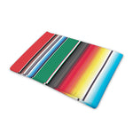 Mexican Striped Blanket Pattern Print Pet Cooling Mat Cover