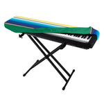 Mexican Striped Blanket Pattern Print Piano Keyboard Cover