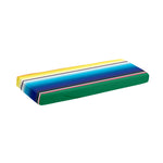 Mexican Striped Blanket Pattern Print Piano Keyboard Cover