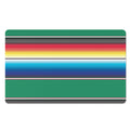 Mexican Striped Blanket Pattern Print Polyester Doormat