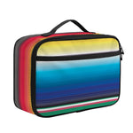 Mexican Striped Blanket Pattern Print Portable Lunch Bag
