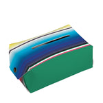 Mexican Striped Blanket Pattern Print Rectangle Tissue Box Cover