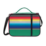 Mexican Striped Blanket Pattern Print Shoulder Strap Bible Bag