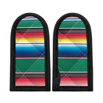 Mexican Striped Blanket Pattern Print Skillet Handle Cover
