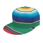 Mexican Striped Blanket Pattern Print Snapback Cap