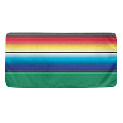 Mexican Striped Blanket Pattern Print Towel