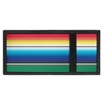 Mexican Striped Blanket Pattern Print Trifold Wallet