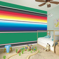 Mexican Striped Blanket Pattern Print Wall Sticker
