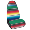 Mexican Striped Blanket Pattern Print Waterproof Car Seat Cover
