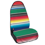 Mexican Striped Blanket Pattern Print Waterproof Car Seat Cover