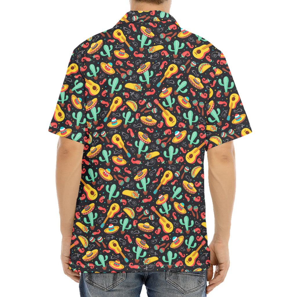 Mexico Cinco de Mayo Pattern Print Aloha Shirt