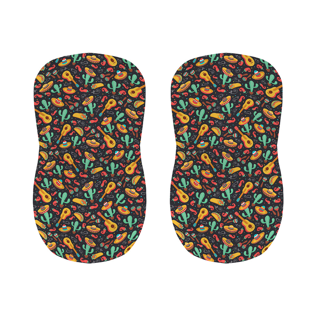 Mexico Cinco de Mayo Pattern Print Bar Stool Covers