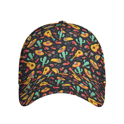 Mexico Cinco de Mayo Pattern Print Baseball Cap