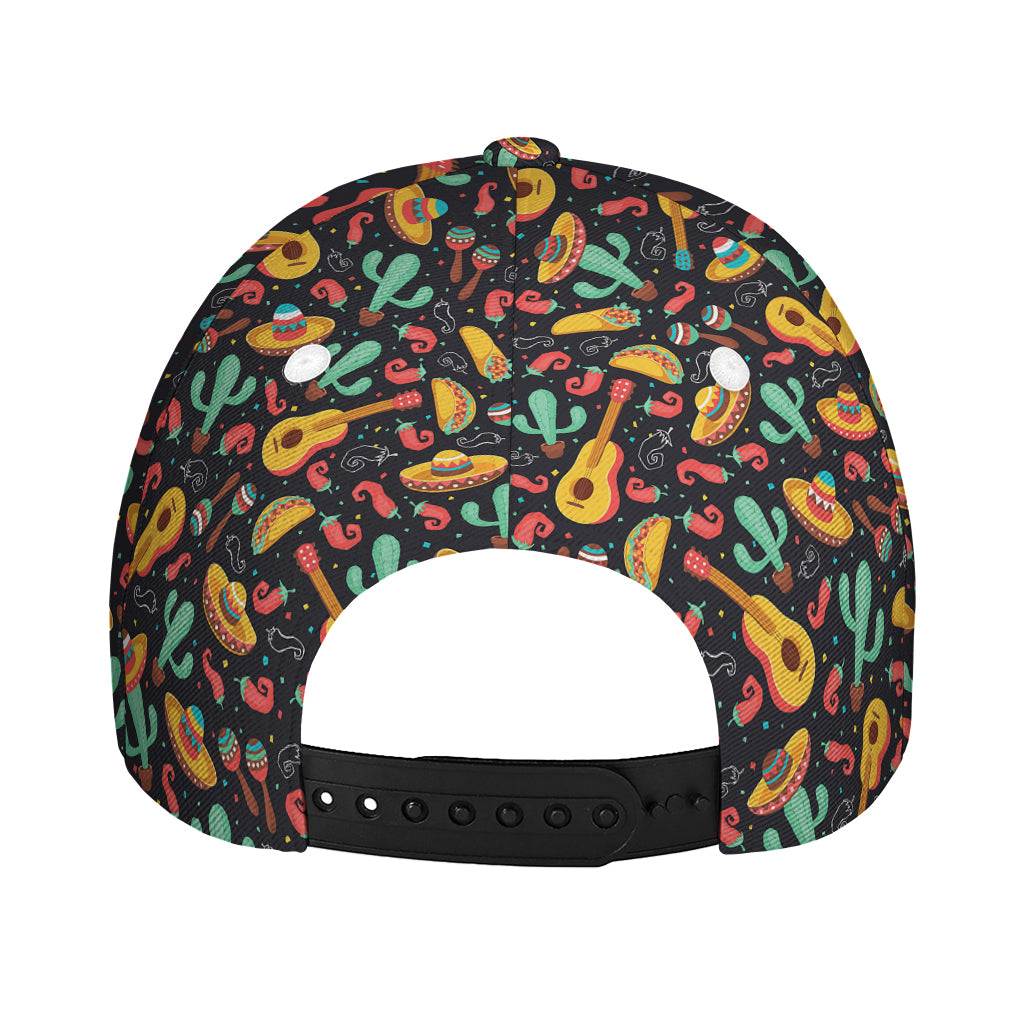 Mexico Cinco de Mayo Pattern Print Baseball Cap