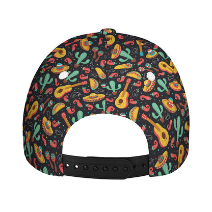 Mexico Cinco de Mayo Pattern Print Baseball Cap