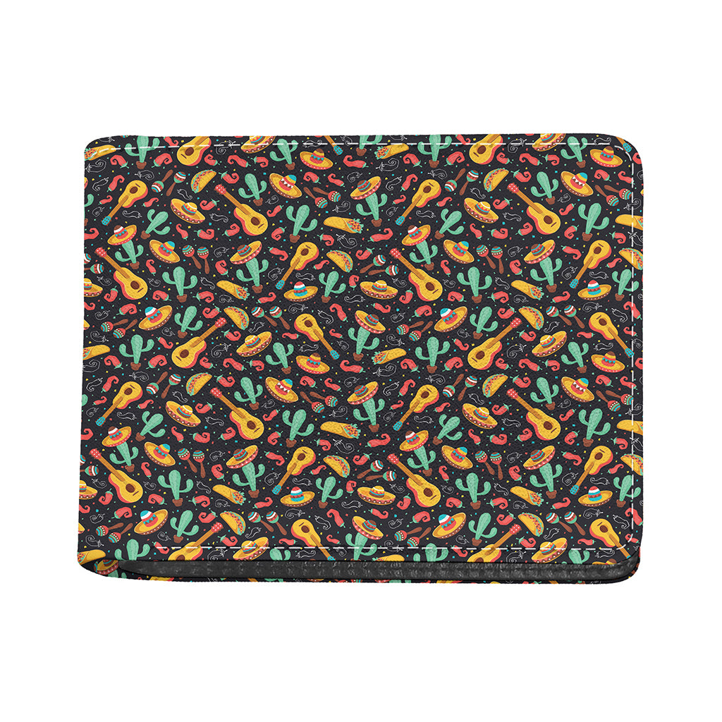 Mexico Cinco de Mayo Pattern Print Bifold Wallet