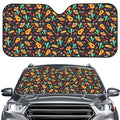 Mexico Cinco de Mayo Pattern Print Car Windshield Sun Shade