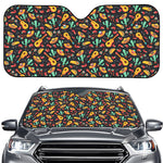 Mexico Cinco de Mayo Pattern Print Car Windshield Sun Shade