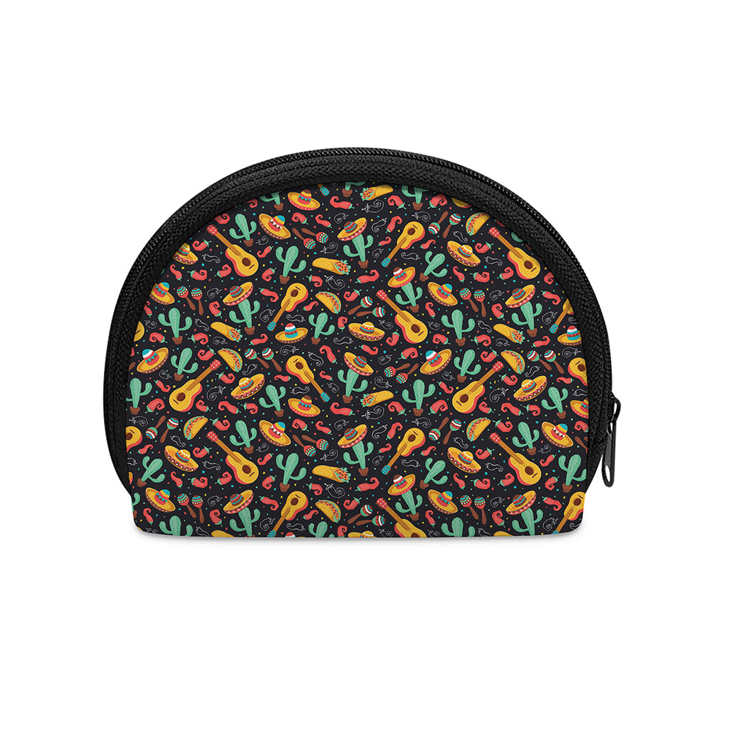 Mexico Cinco de Mayo Pattern Print Coin Purse