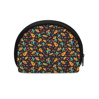 Mexico Cinco de Mayo Pattern Print Coin Purse