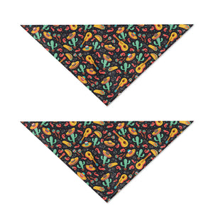 Mexico Cinco de Mayo Pattern Print Dog Bandana