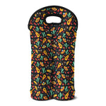 Mexico Cinco de Mayo Pattern Print Double Neoprene Wine Tote